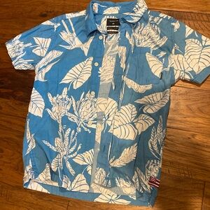 Boys Aloha Shirt- size medium- good condition.
